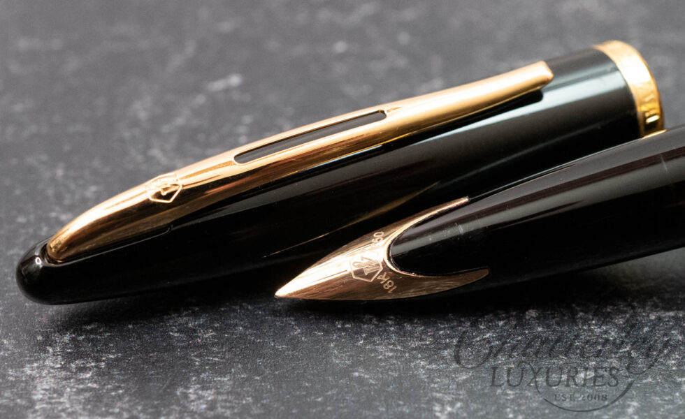Waterman Carene Black Sea Gold Trim Fountain Pen