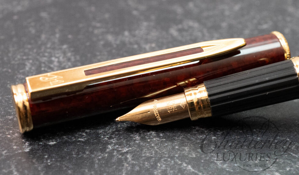 Waterman Executive Red Marble Fountain Pen