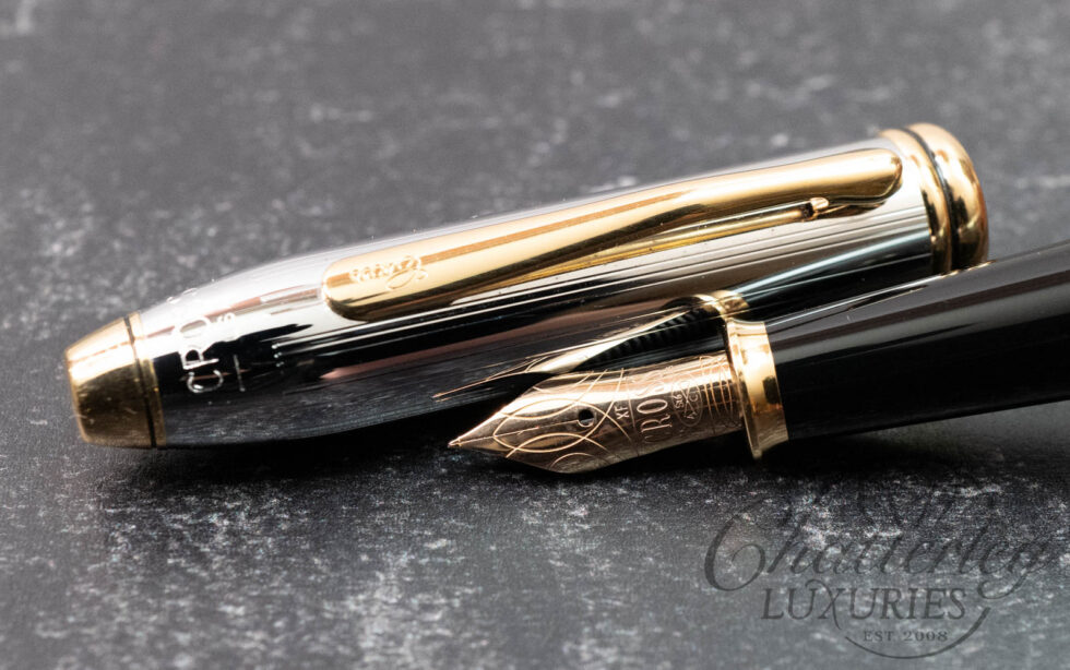 Cross Townsend Medalist Gold Tone Fountain Pen