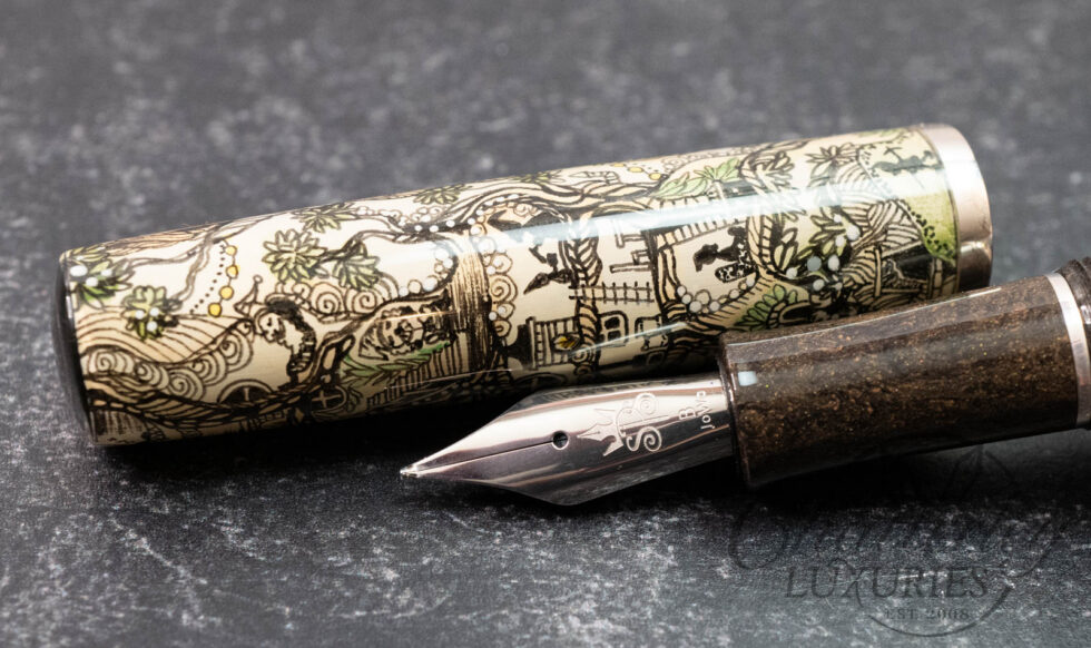 Stanford Pen Studio Jabulani "Dwarfs" Hand-Painted Fountain Pen