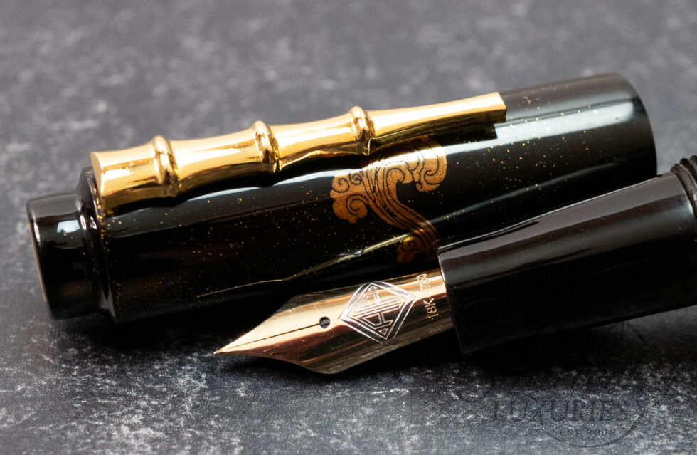 AP Limited Editions "The Writer" Maki-e/Urushi Celestial Musician with Fu Dog Fountain Pen