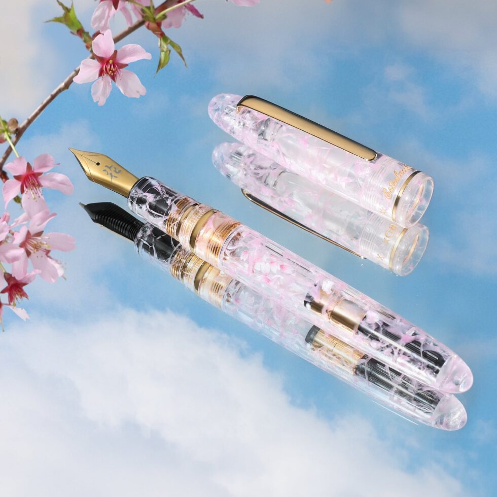 Esterbrook x BUNGUBOX Kachofugetsu Flower Estie Cherry Blossoom Fountain Pen