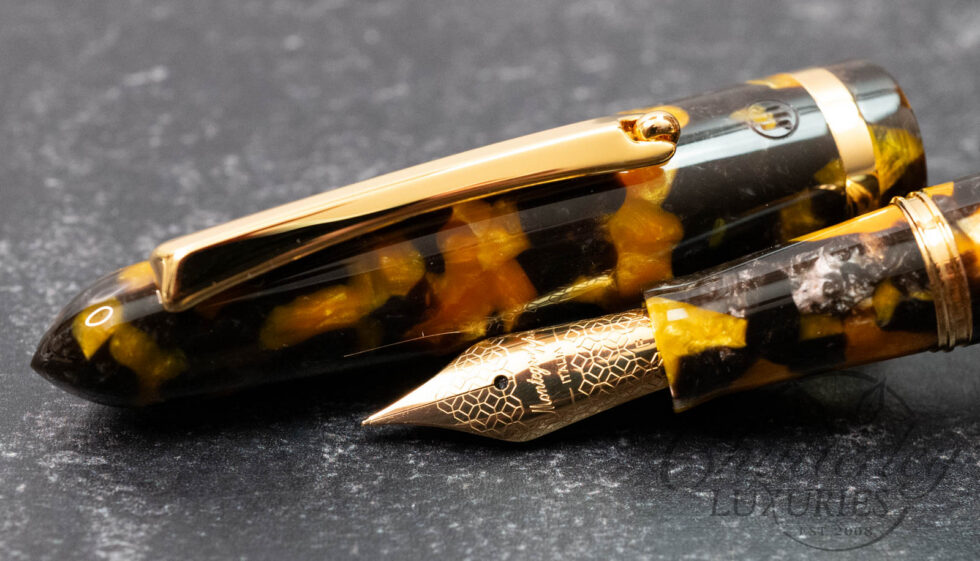 Montegrappa Venetia Havana Amber Fountain Pen