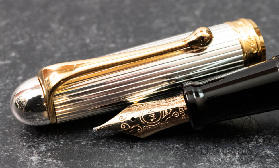 Aurora 88 Sterling Silver Cap Fountain Pen