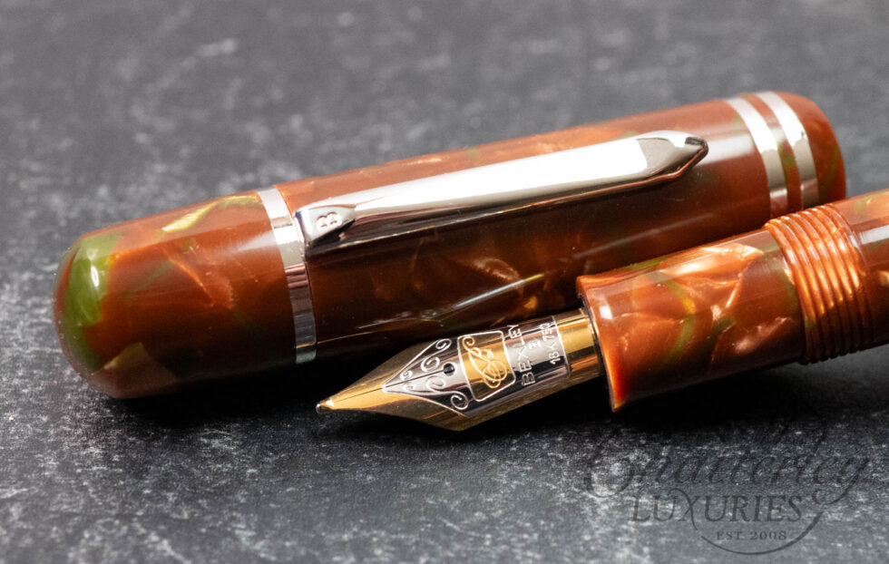 Bexley Chatterley Pens 'The Dionysus' Silver Trim Limited Edition 00/23 Fountain Pen