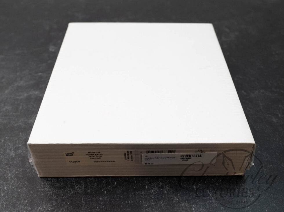 Montblanc Daniel Defoe Writers Limited Edition Rollerball Pen (SEALED)