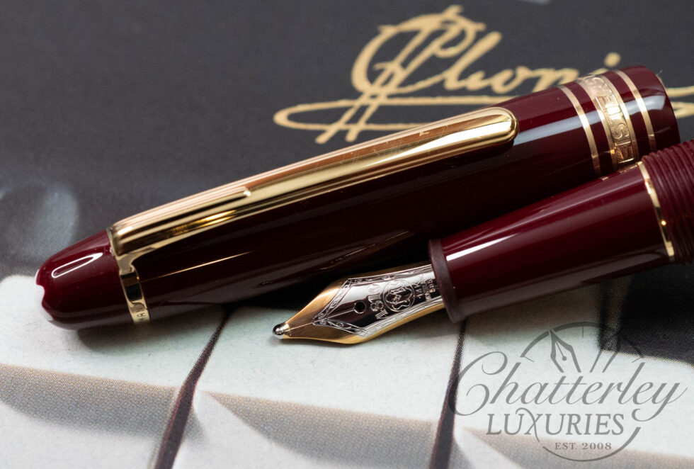 Montblanc Meisterstück 145 Hommage À Frédéric Chopin Bordeaux Fountain Pen