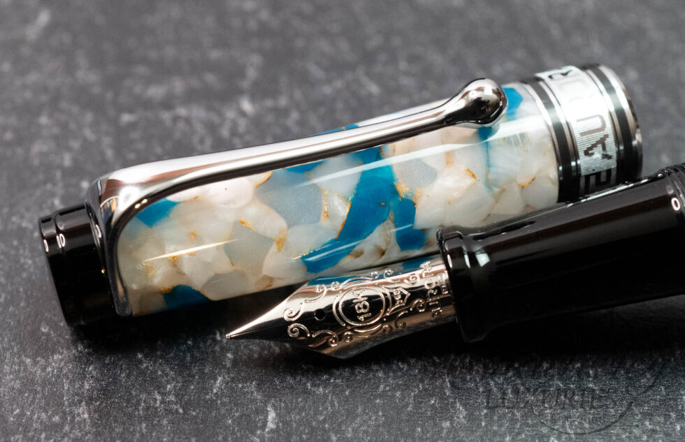 Aurora Optima 365 Perla Ottanio 2026 Edition Fountain Pen