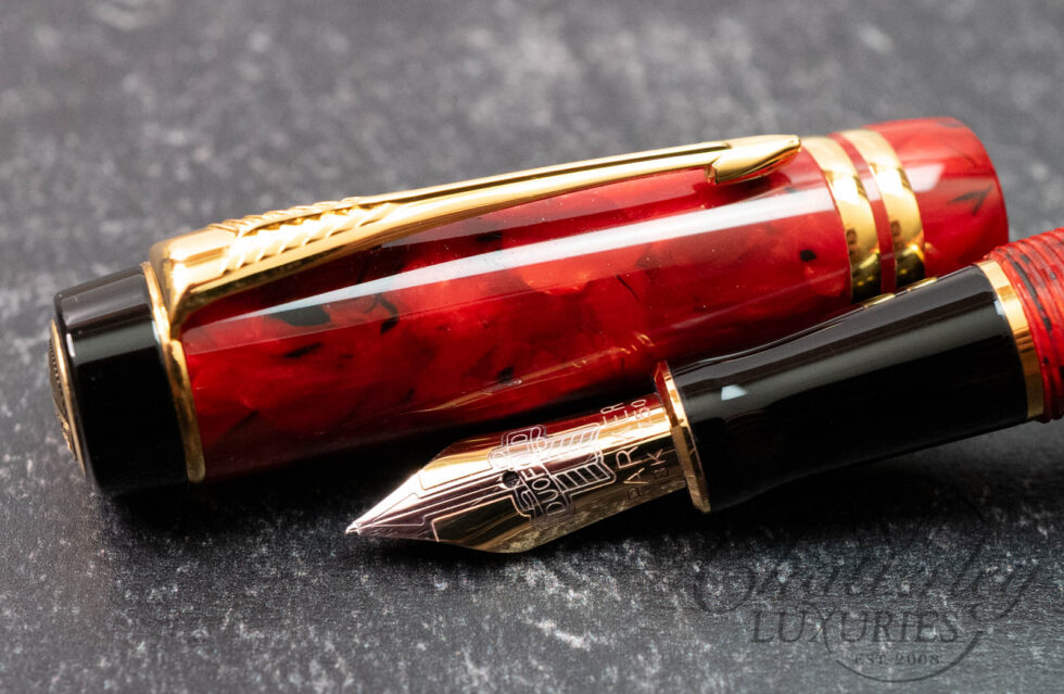 Parker Duofold International Jasper Red Fountain Pen