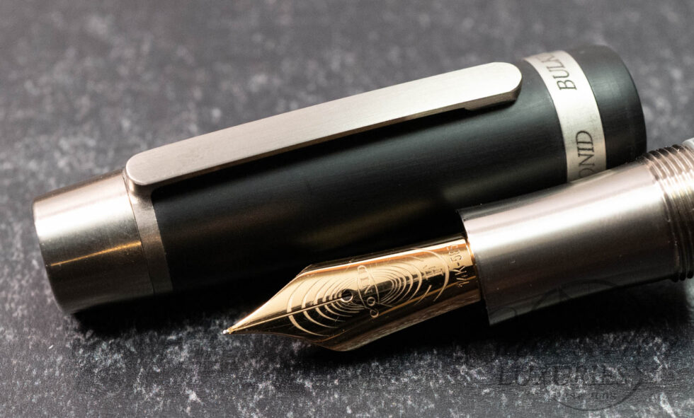 Conid Bulkfiller Kingsize Demonstrator Flat Top Ebonite Fountain Pen