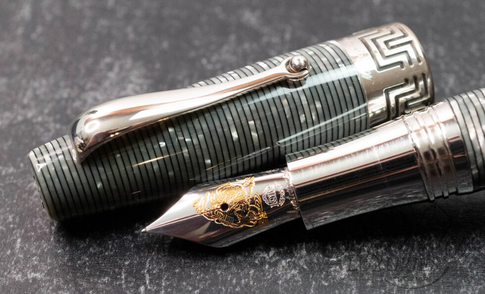 Montegrappa Extra 1930 Shiny Circles Limited Edition Celluloid Fountain Pen