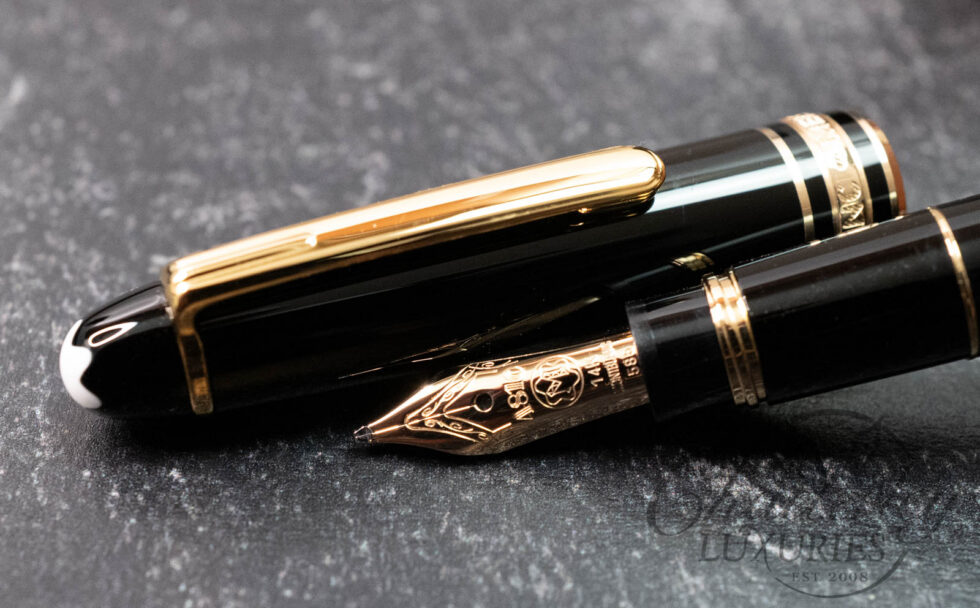 Montblanc Meisterstück Mozart Black Fountain Pen