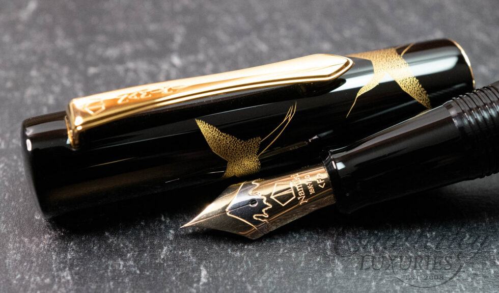 Namiki by Pilot Yukari Chinkin Crane Fountain Pen