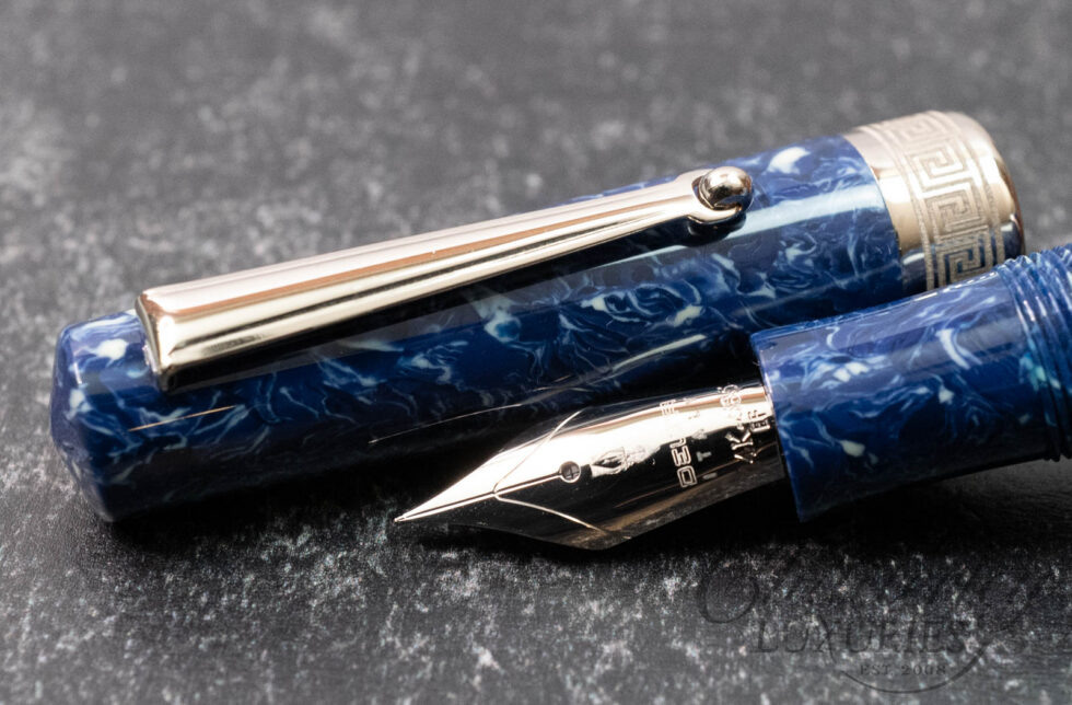 Delta Lapis Blue Celluloid 188 Limited Edition Fountain Pen