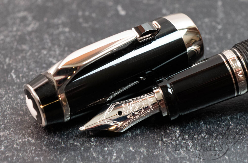 Montblanc Bohème Onyx Noir Fountain Pen
