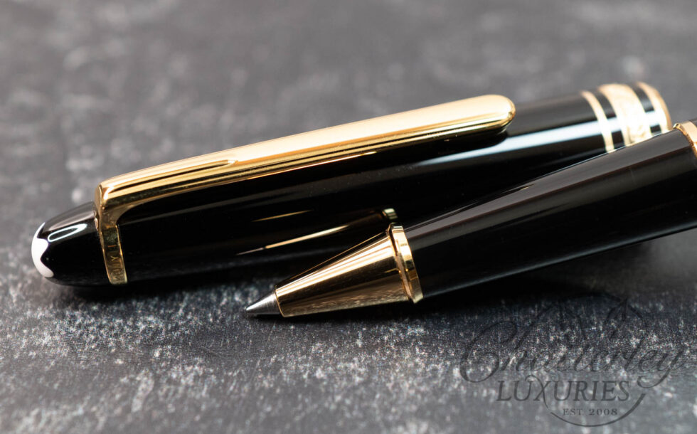 Montblanc Meisterstück Classique 163 Black Resin Rollerball Pen