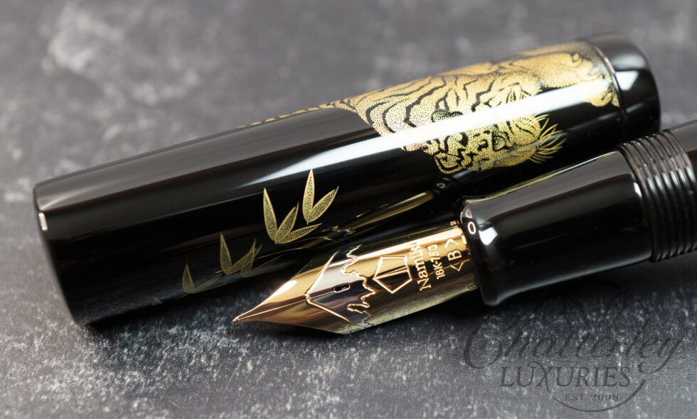 Namiki Emperor Chinkin Tiger Broad Nib Fountain Pen