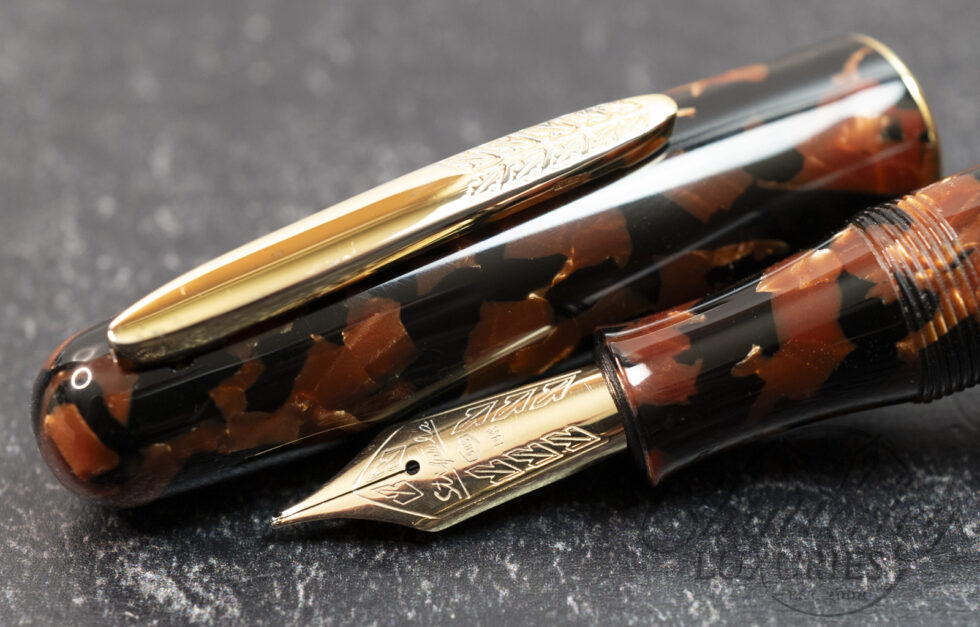 Stipula Etruria Gallicana Terra di Siena Celluloid Limited Edition Fountain Pen