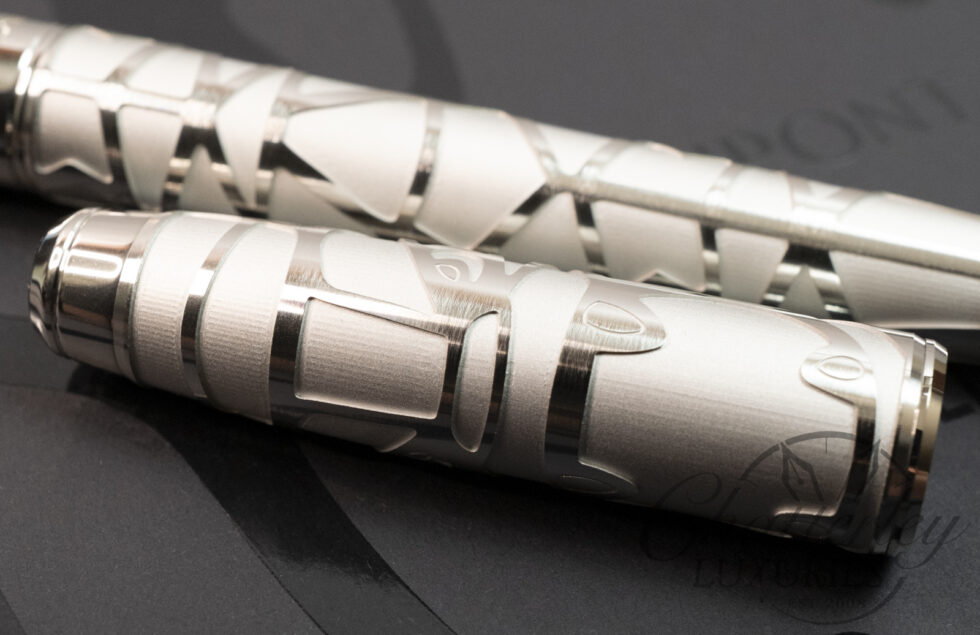 S.T. Dupont x Orlinski Line D Eternity Large Palladium Fountain Pen
