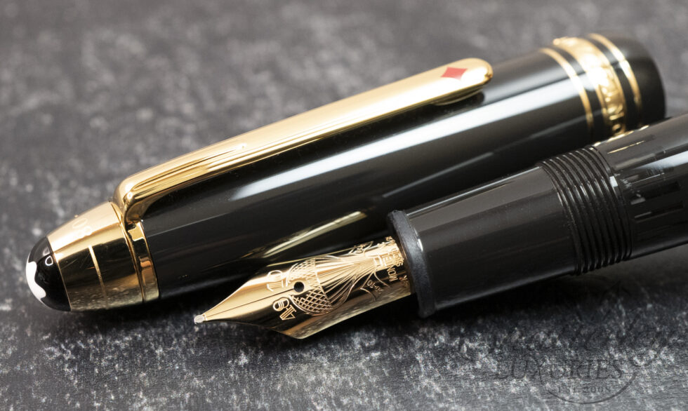 Montblanc Meisterstück 146 LeGrand Around the World in 80 Days Dark Grey Fountain Pen