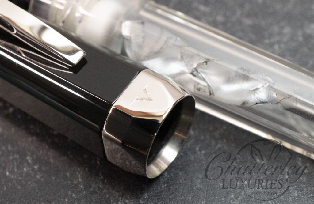 Visconti Opera Demonstrator Silver Dust Limited Production Fountain Pen