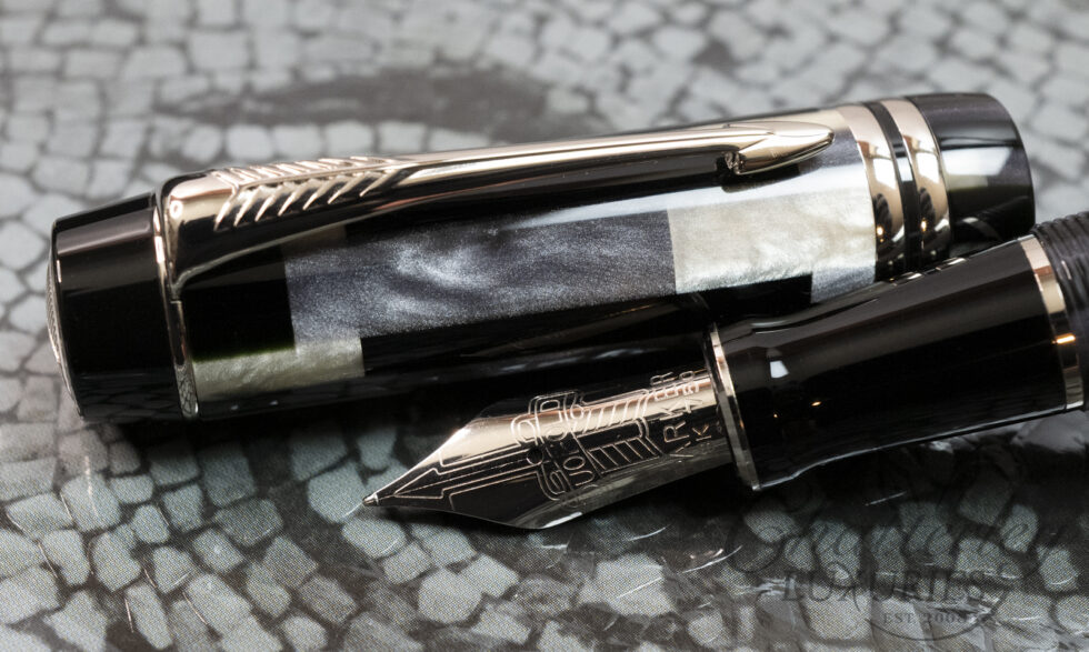 Parker Duofold Centennial Black Mosaic Special Edition Fountain Pen