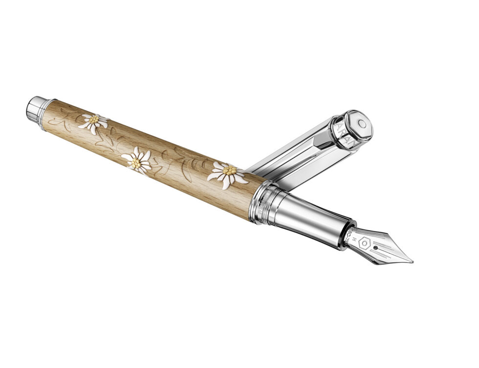 Caran d'Ache Varius Edelweiss Limited Edition Fountain Pen