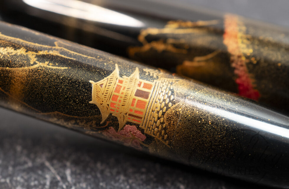 Namiki Emperor Night Scene of Pavilion Maki-e Fountain Pen