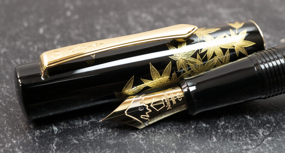 Namiki Chinkin Beauty of Autumns Leaves Kinshu Fountain Pen