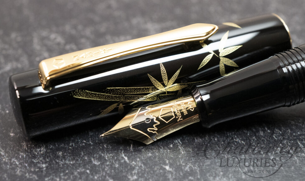 Namiki Chinkin Bamboo and Sparrow Fountain Pen