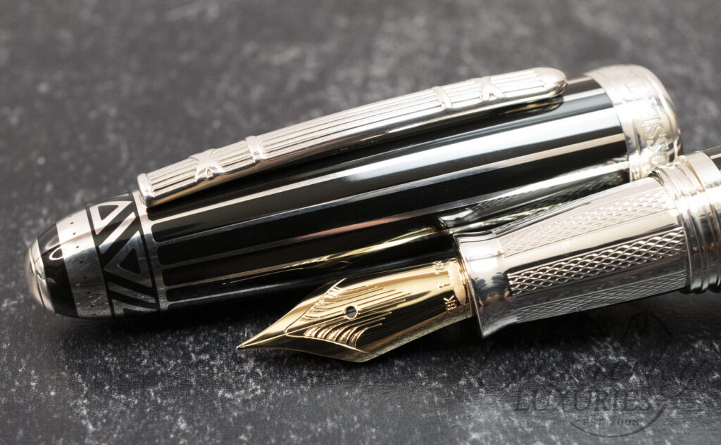 Bossert & Erhard Black Stripes Spectrum Nib Limited Edition Fountain Pen/Rollerball