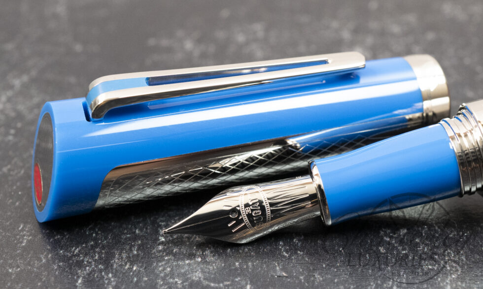 Bugatti by Montegrappa Pur Sang Duotone Bluette Limited Edition Fountain Pen