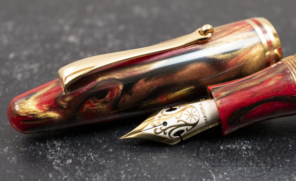Maiora Ultra Ogiva Golden Rule Steel Nib Fountain Pen
