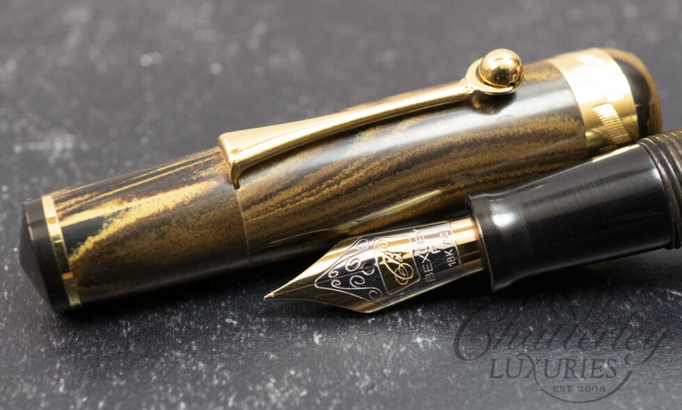 Bexley Owners Club 2009 Olive/Black Ebonite Fountain Pen