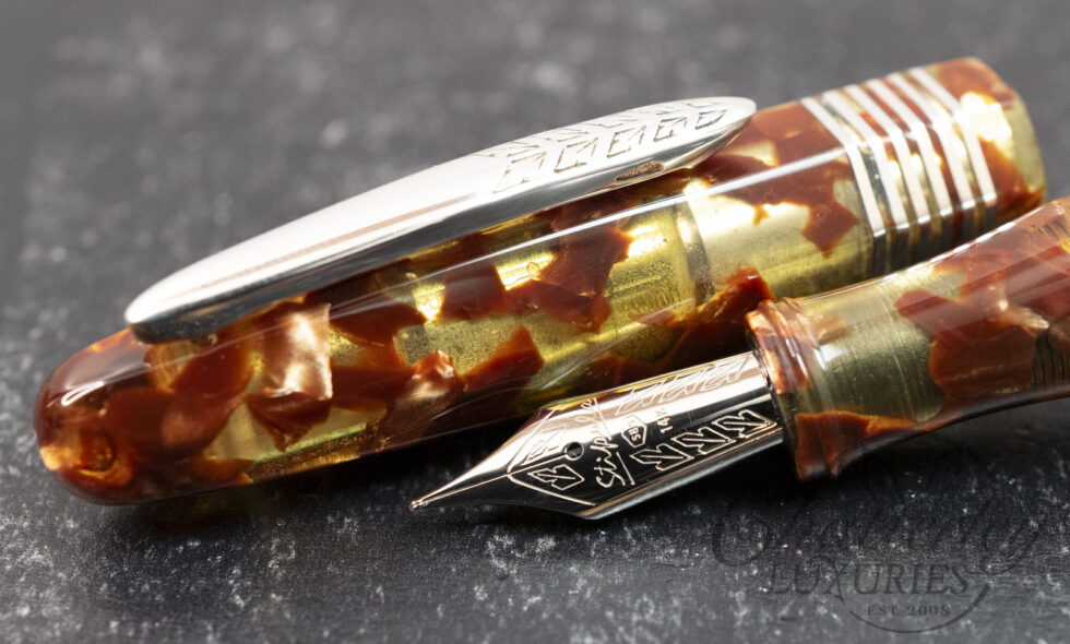 Stipula Etruria Ambrosia Faceted Celluloid Limited Edition Fountain Pen