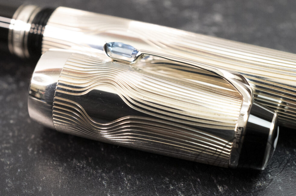 Montblanc Bohème Arabesque with Azure Stone Fountain Pen