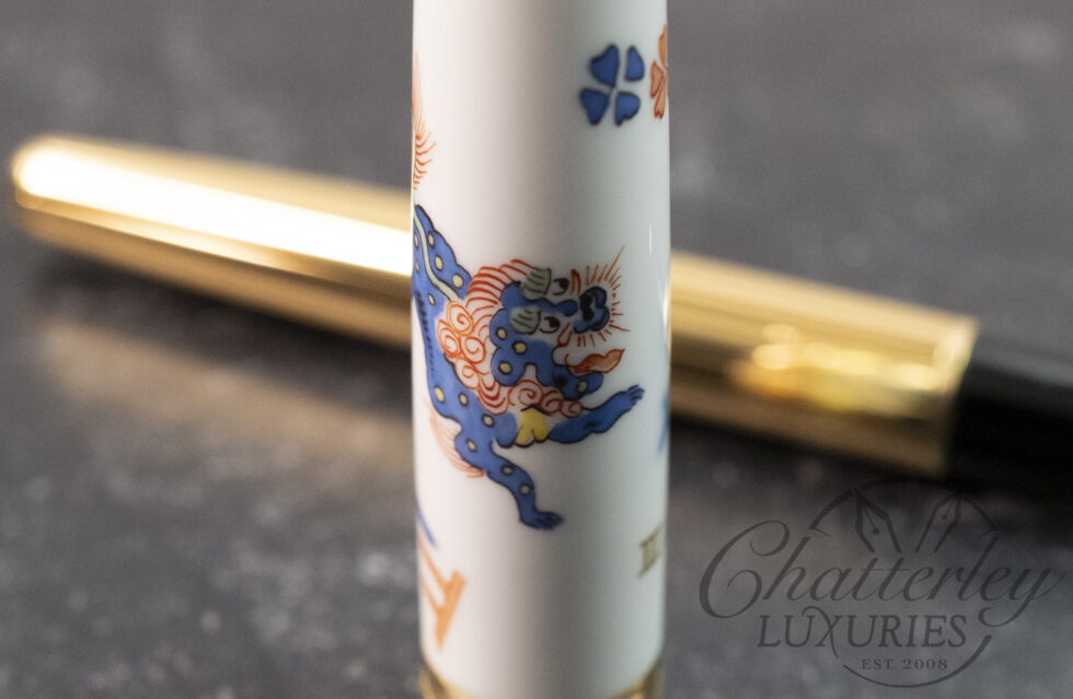 Montblanc Mythical Creatures Blue Lion Annual Edition 2003 Fountain Pen