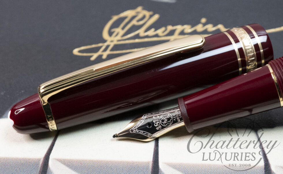 Montblanc Meisterstück 145 Hommage À Frédéric Chopin Bordeaux Fountain Pen