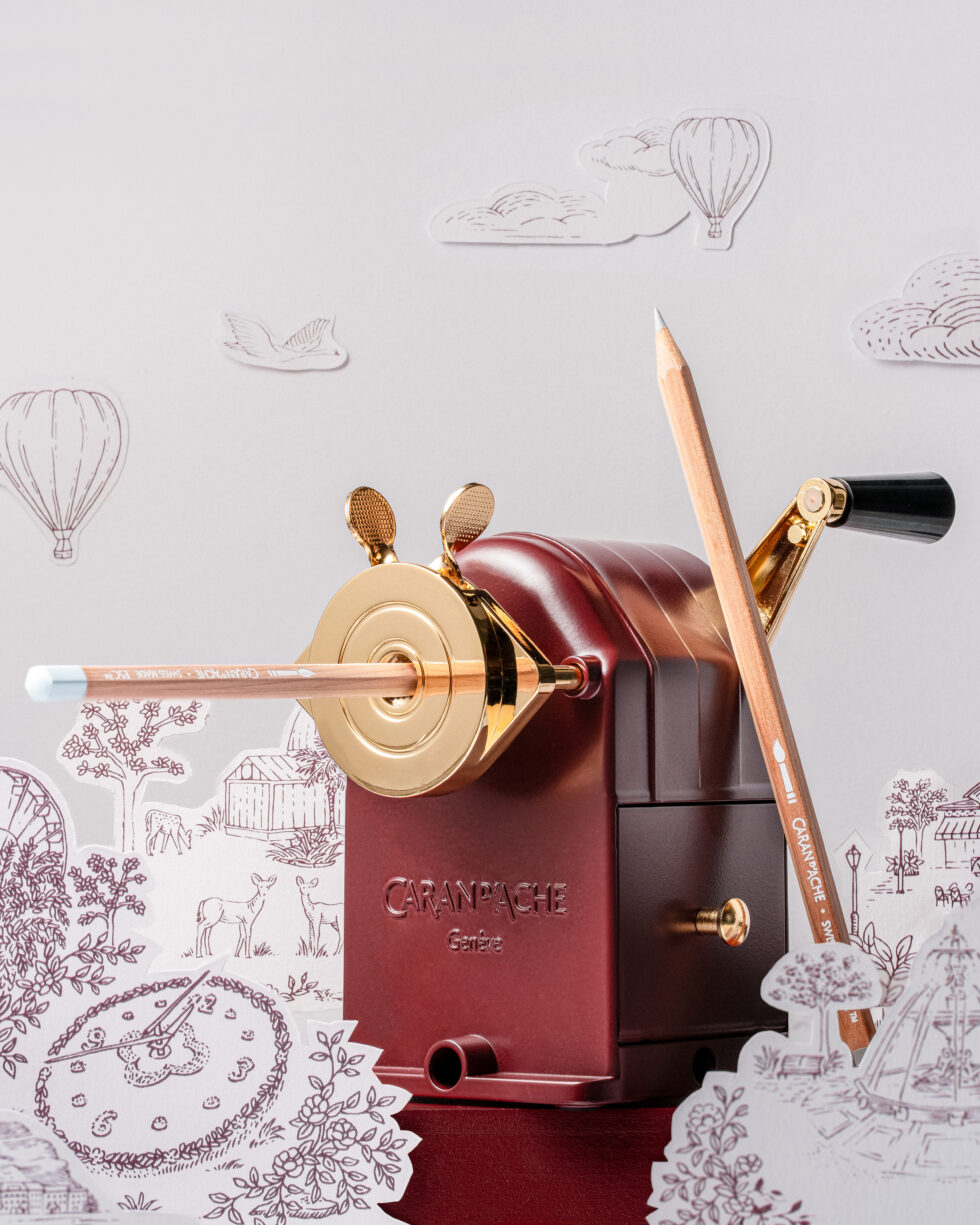 Caran d'Ache Toile de Jouy Metal Sharpening Machine